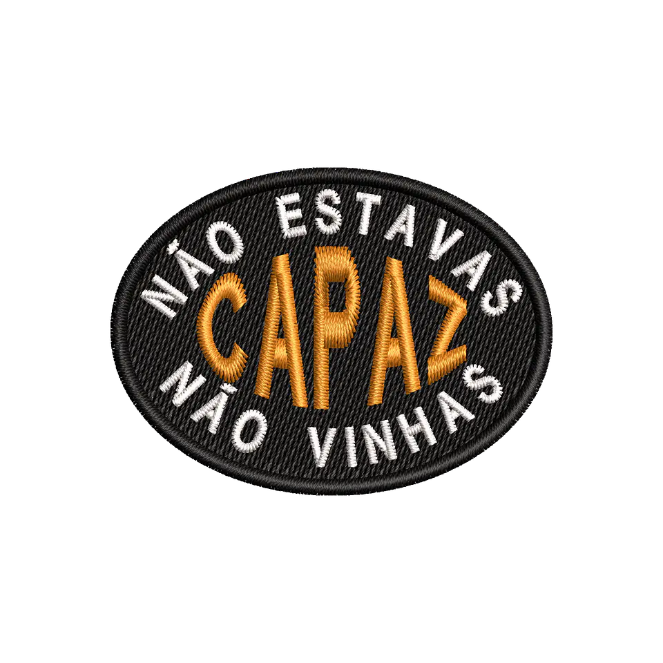 Não Estavas Capaz 1