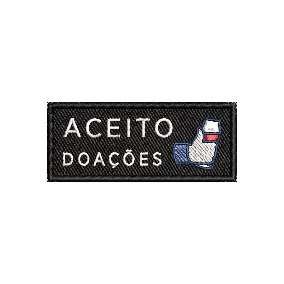 Aceito Doações 1