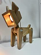 Lámpara Perrito Yorkshire  Articulada en Madera - Miniatura 1