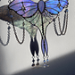 Mariposa Luna en vitral - Miniatura 2