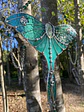 Mariposa Luna en vitral - Miniatura 3