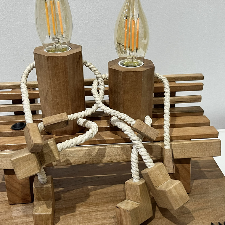 Lámpara enamorados  3