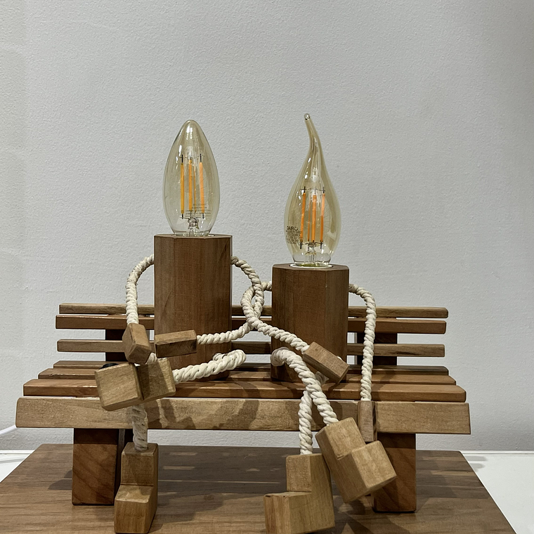 Lámpara enamorados  2