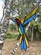 Colibrí 3D en vidrios importados - Miniatura 2