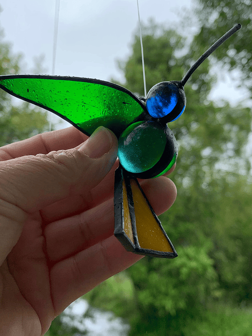 Colibrí canicas 3D 1