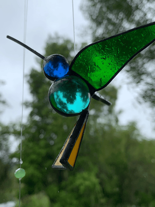 Colibrí canicas 3D 2