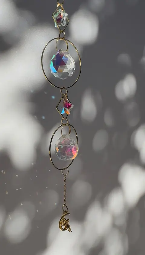 Atrapasol cristal 35cm