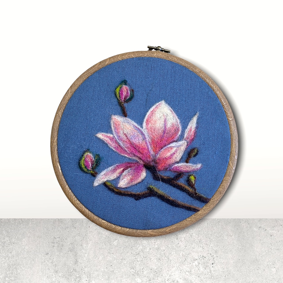 Curso de la Flor Magnolia 1