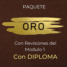 Curso de Profesora Paquete Oro