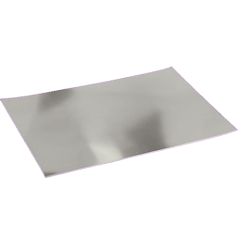 PLIEGO CARTULINA METALIZADA  PLATA  230GR  50X70CM