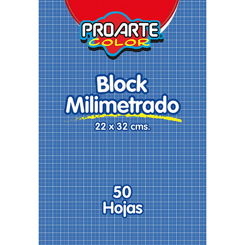 Block Milimetrado 50 H 22x32cm