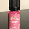 Pigmentos líquidos transparentes 10 ml, tonos rosas, rojos y violeta.