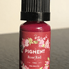 Pigmentos líquidos transparentes 10 ml, tonos rosas, rojos y violeta.
