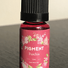 Pigmentos líquidos transparentes 10 ml, tonos rosas, rojos y violeta.