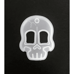 Molde de silicona manopla autodefensa llavero, cute skull, para resina epóxica, fabricación de accesorios, artesanía, DIY, etc.