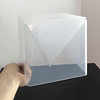 Molde de silicona pirámide XL base cuadrada, 15cm.