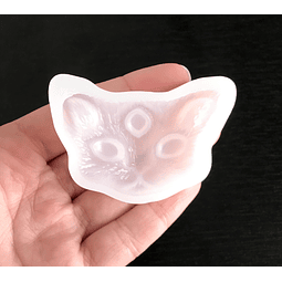 Molde de silicona cabeza GATO BINDI 3D, 