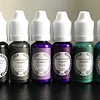 Pigmentos líquidos Sólidos 10 ml, tonos negros, púrpura, verde y azul, para resina epóxica/uv.