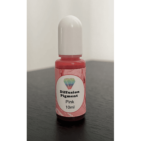 Pigmentos difusión al alcohol 10 ml, tonos cálidos rosados ,para resina ,arcilla polimérica, artesanía, etc