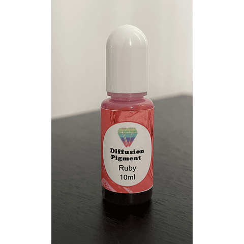 Pigmentos difusión al alcohol 10 ml, tonos cálidos rosados ,para resina ,arcilla polimérica, artesanía, etc