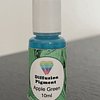 Pigmentos difusión al alcohol 10 ml, tonos fríos gama verde ,para resina ,arcilla polimérica, artesanía, etc