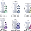 Moldes de silicona piezas de ajedrez por unidad, individuales.