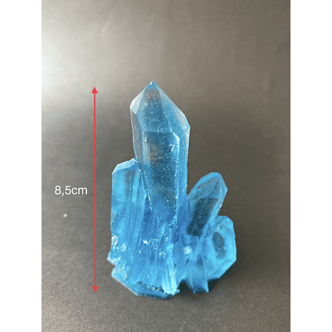 Molde de silicona roca cuarzo cristal, 8,5cm #01