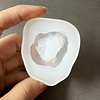 Mini molde de silicona geoda/cristal, DRUZY #02, para resina, fabricación de bisutería, accesorios, artesanía, etc.