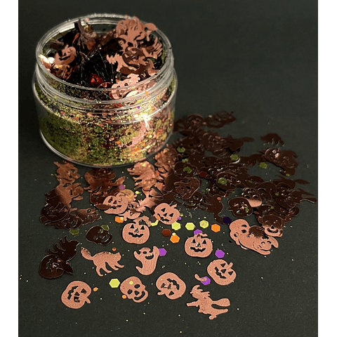 Glitter temático shunky con lentejuelas 20g HALLOWEN (HW12)