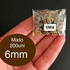 Argollas de unión abiertas 6mm Mixtos, 11gr (200 unidades aprox)