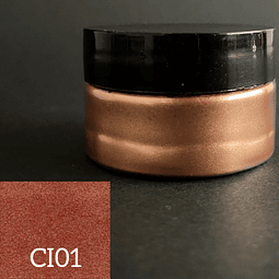 Polvo de mica 10g BRONCE (CI01), pigmento en polvo orgánico.