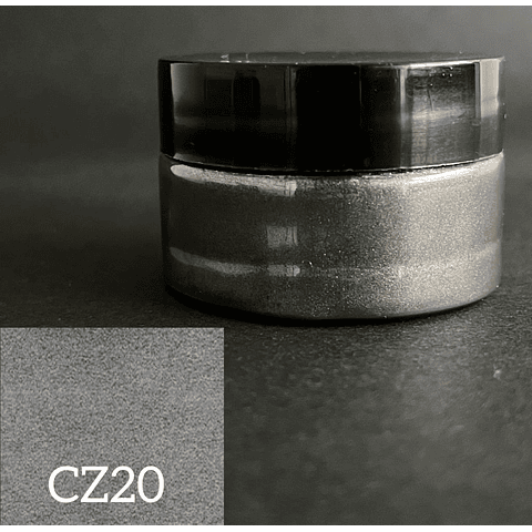 Polvo de mica 10g GRAFITO (CZ20), pigmento en polvo orgánico.