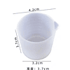 Mini vaso/taza mezcladora milimetrado de silicona 30ml 