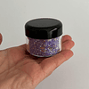 Shunky glitter mixto CARNAVAL morado 20g (0039)