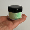 Glitter ultra fino iridiscente 20g VERDE PASTEL (0046)