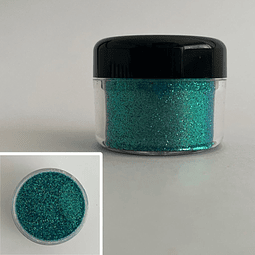 Glitter ultra fino iridiscente 20g  VERDE VIRIDIAN (0042)