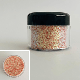 Glitter ultra fino iridiscente 20g  PEACH PASTEL (0045)