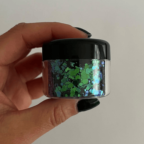 Shunky glitter holográfico OCEAN SCALES 20g (0050)