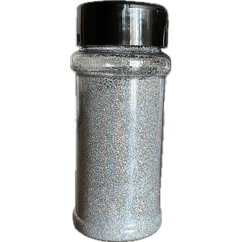 Glitter ultra fino holográfico SILVER, 45g (031)