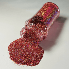 Glitter ultra fino holográfico ROSE, 45g (083)