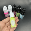 Set de pigmentos líquidos 10ml, seis unidades, dos estilos.