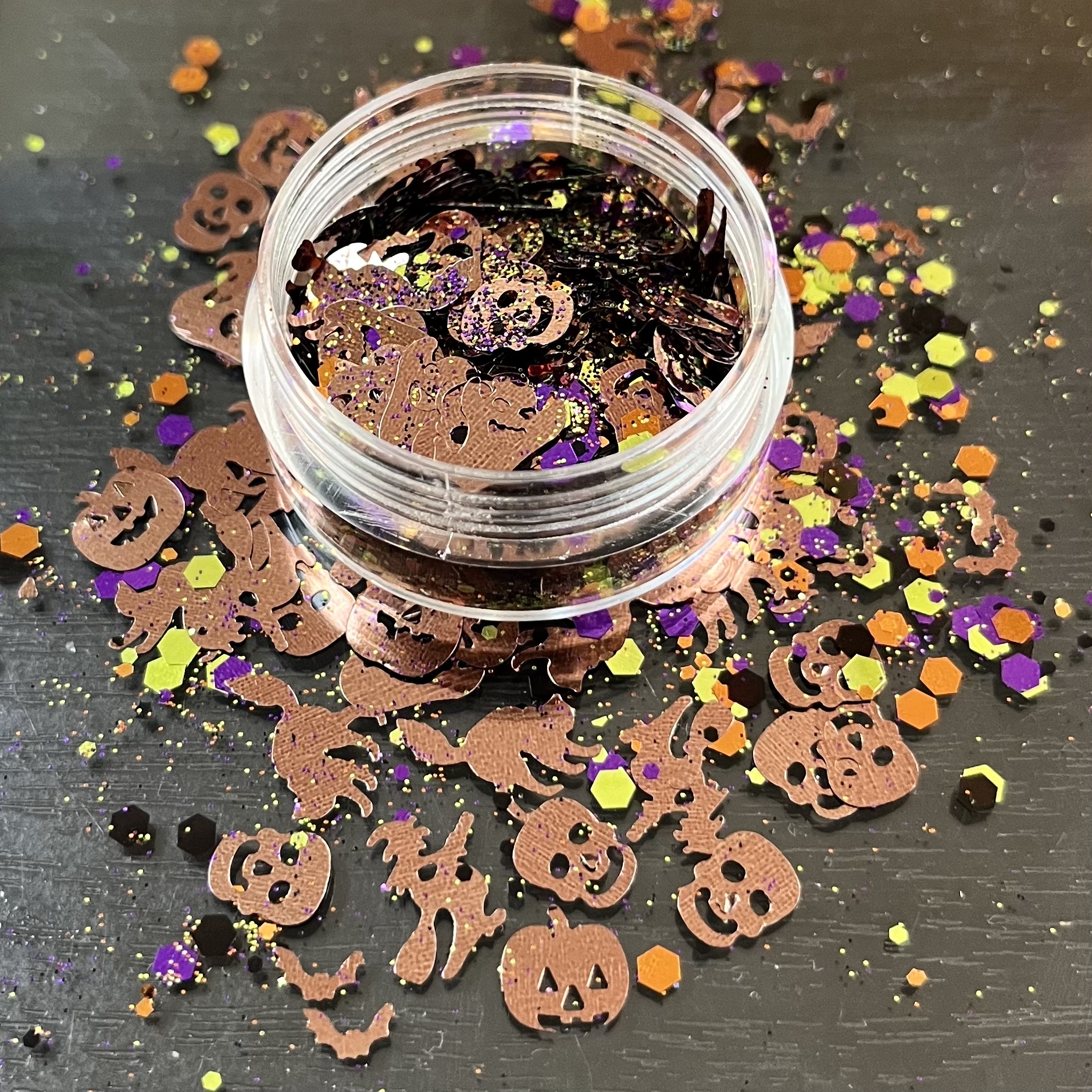 Shunky Lentejuelas con shunky glitter HALLOWEEN 3g.