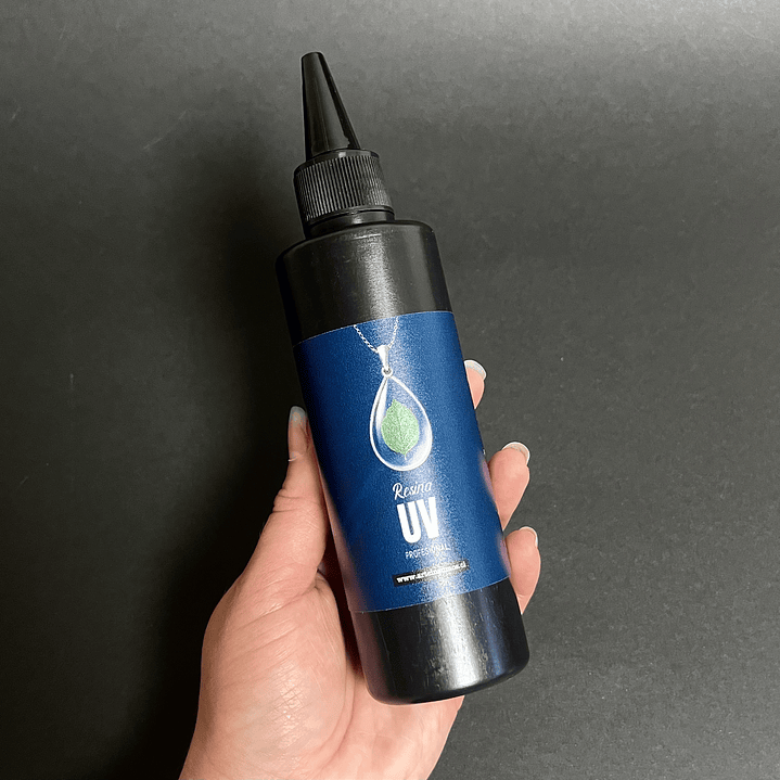 Pack Resina UV profesional 200g + lámpara UV 48W 2