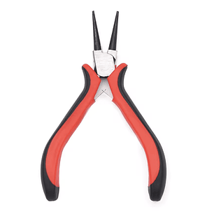 Alicate bisutería mordazas/puntas CÓNICAS, 12cm.