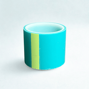 Cinta/scotch PET no deja rastro, 5m, para trabajos con resina epoxica/uv.