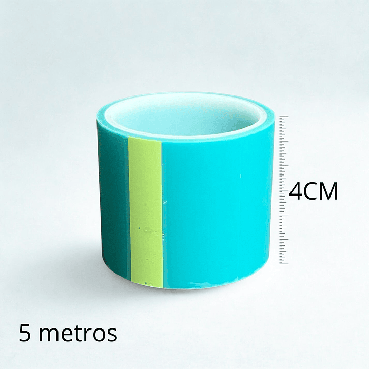 Cinta/scotch PET no deja rastro, 5m, para trabajos con resina epoxica/uv. 2