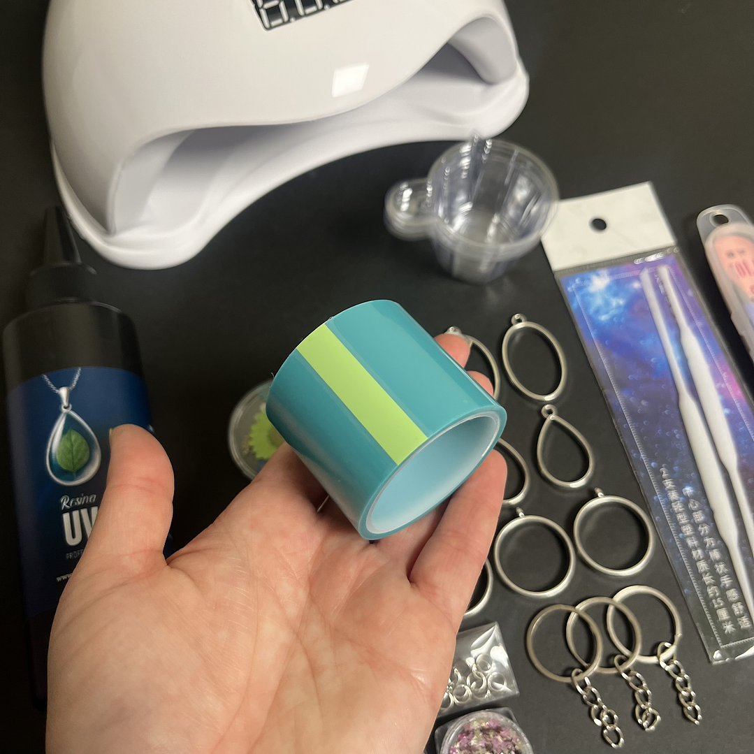 Kit inicial RESINA UV 200g, biseles y camafeos, 50pcs. 4