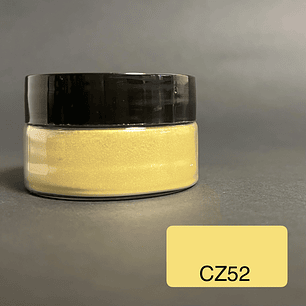 Polvo de mica 10g AMARILLO (CZ52), pigmento en polvo orgánico.