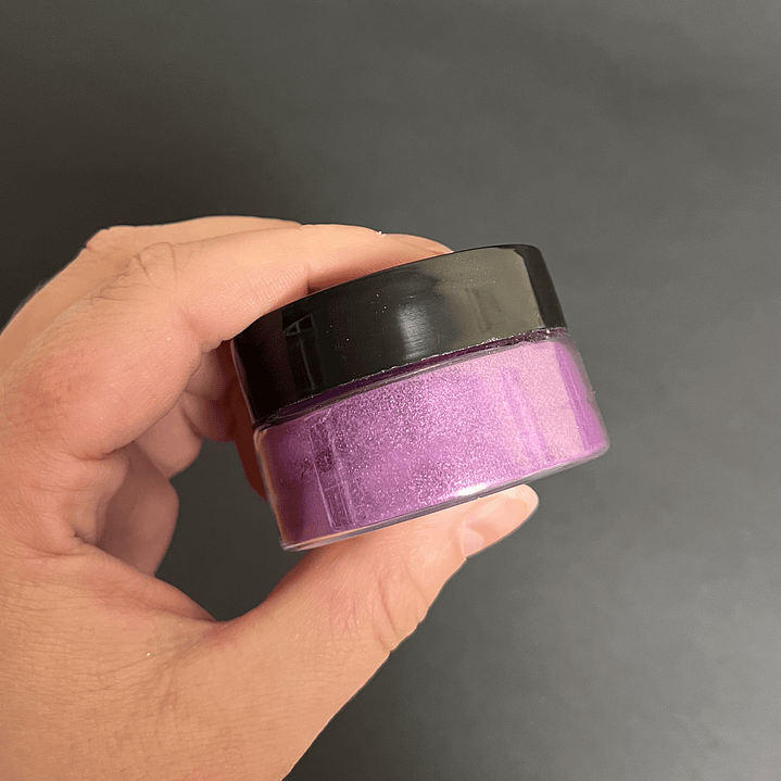 Polvo de mica 10g MORADO (CZ66), pigmento en polvo orgánico. 2