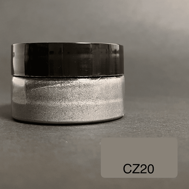 Polvo de mica 10g GRAFITO (CZ20), pigmento en polvo orgánico. 1